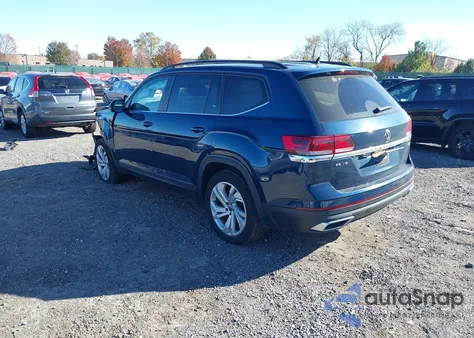 2021 Volkswagen Atlas 3.6L V6 Se W/Technology from USA, damaged, VIN 1V2HR2CA7MC538416